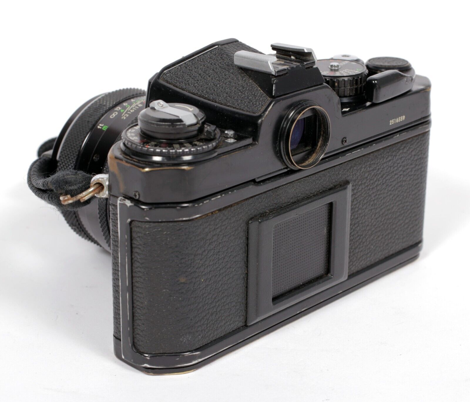 Nikon FE2 35mm SLR Film Camera with Wide angle Sigma MC 28mm F2.8 